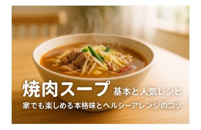 焼肉のスープの基本と人気レシピ徹底解説｜家庭で本格味を再現するコツとヘルシーアレンジ