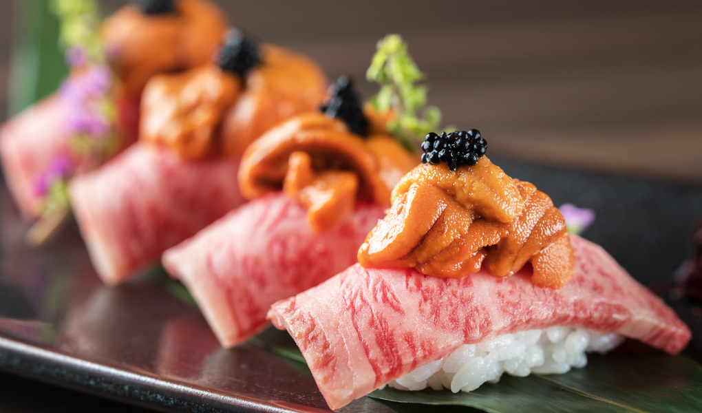 牛肉の握り